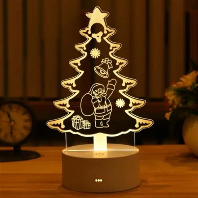 Romantic Love 3D Acrylic Led Lights for Home Children's Night Light Table Lamp Birthday Party Decor Valentine's Day Bedside Lamp