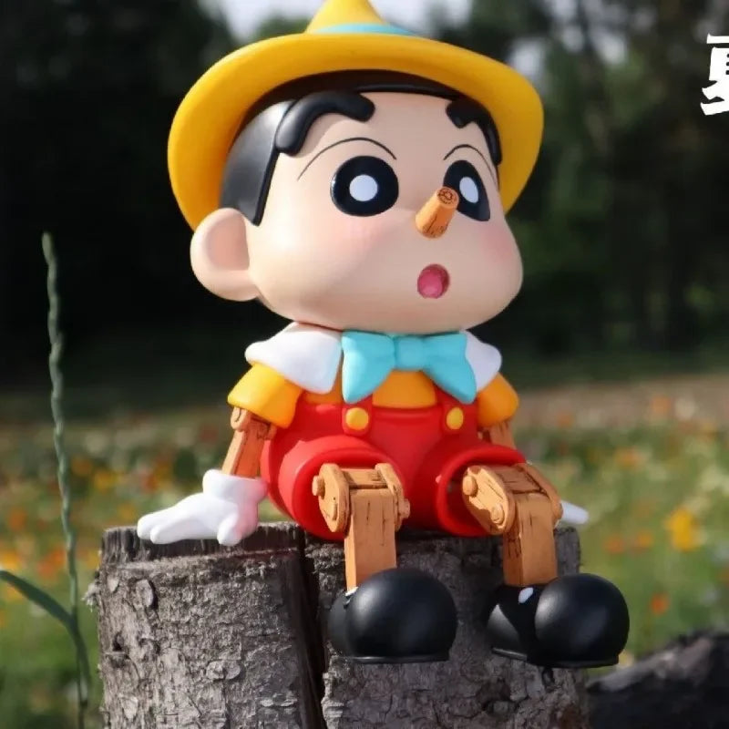 Anime Crayon Shin-chan Figure  Joints Are Movable Cartoon Desktop Ornament Kawaii Child Toy Cute Ornaments Collect Decorate Gift